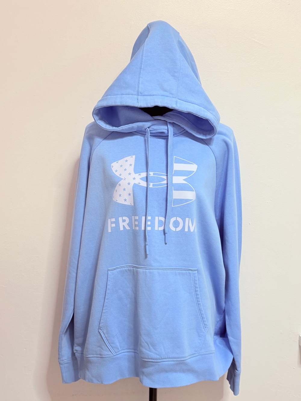 Under Armour Light Blue Pullover Hoodie 2XL